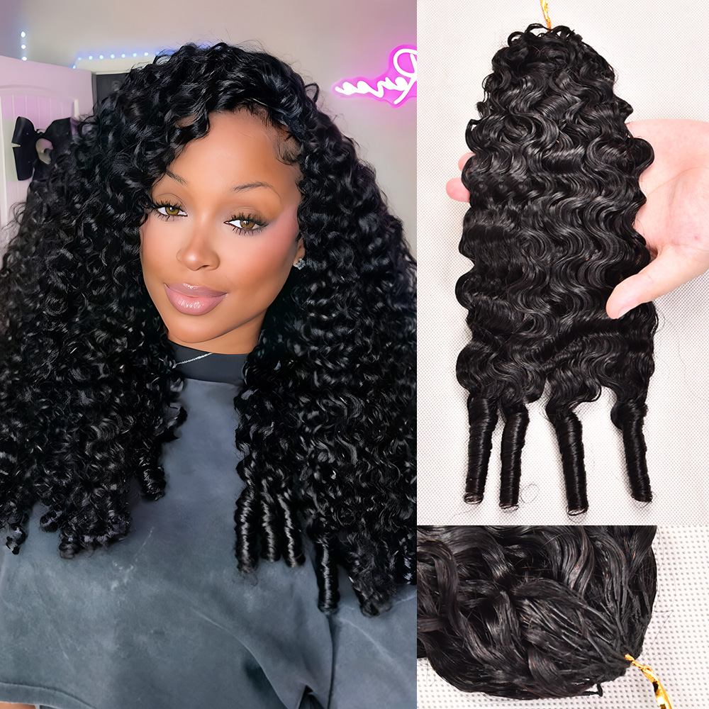 Hair Care For Wavy Hair - Meches Bouclés Miracle Knots Hair 14