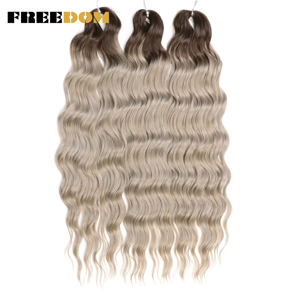 Braiding Hair Kanekalon - Extensions capillaires synthétiques bouclées et profondes,