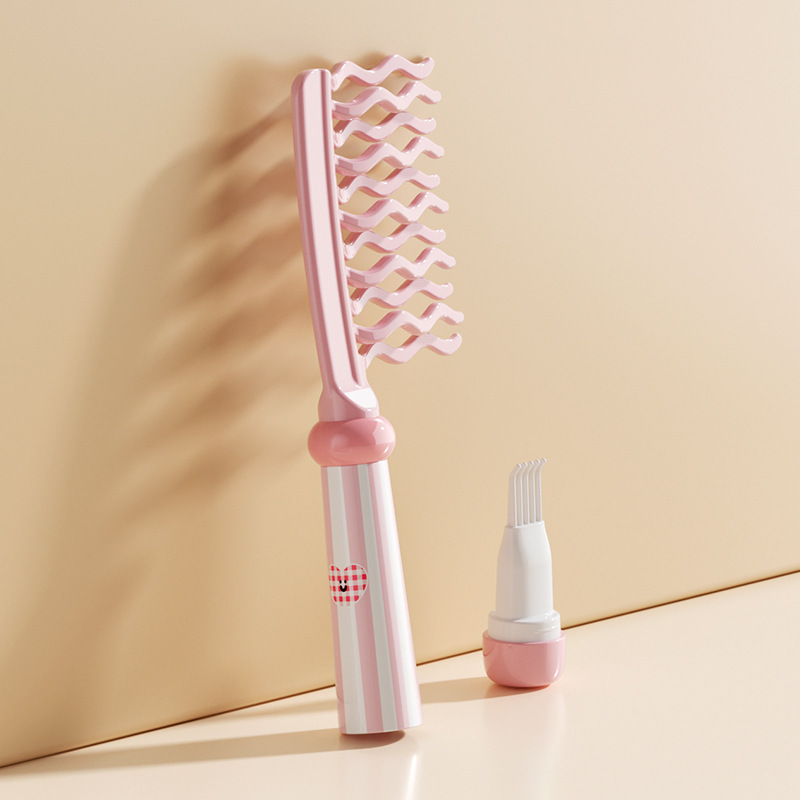 Hair Care For Wavy Hair - Peigne de coiffure à dents ondulées