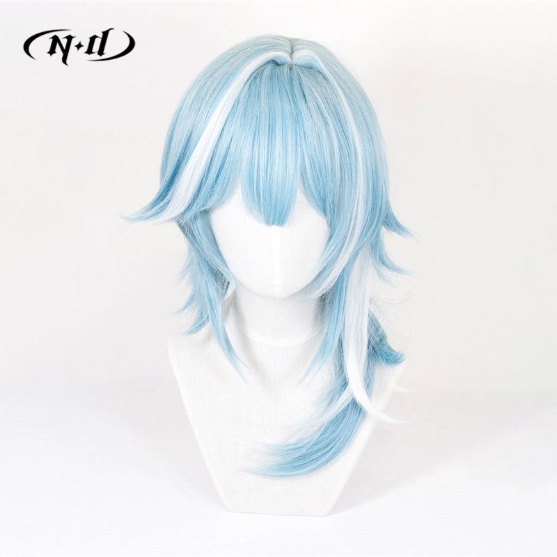 ND Eula Cosplay perruques post - Braiding Hair Kanekalon avis et prix