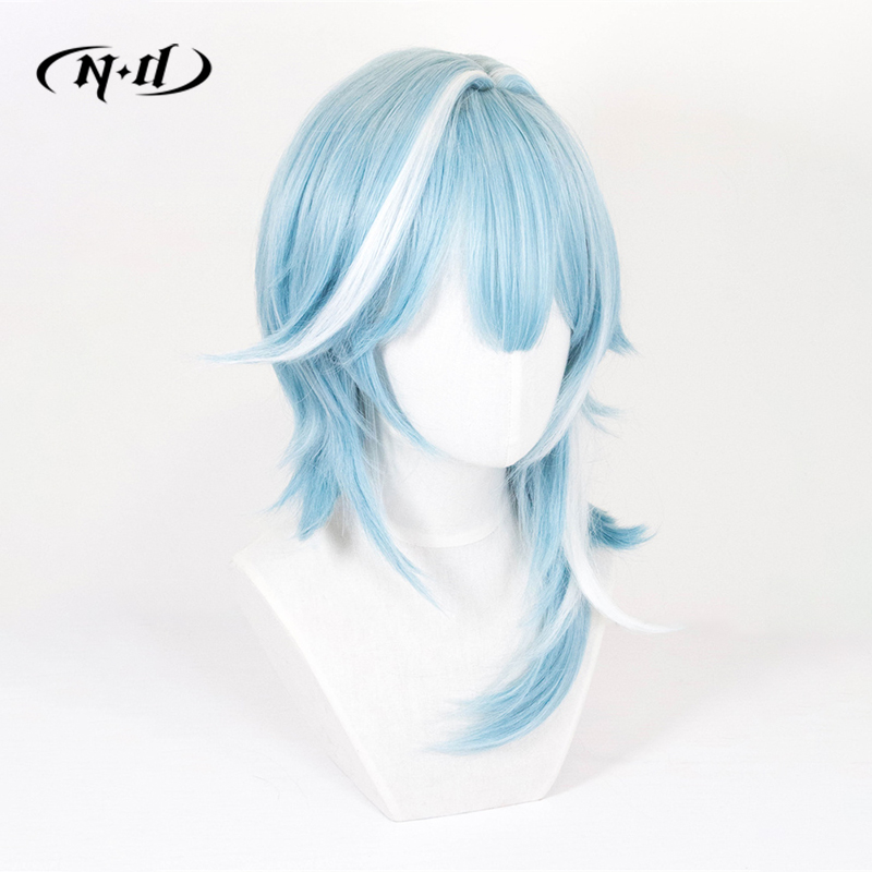 ND Eula Cosplay perruques post - Braiding Hair Kanekalon avis et prix