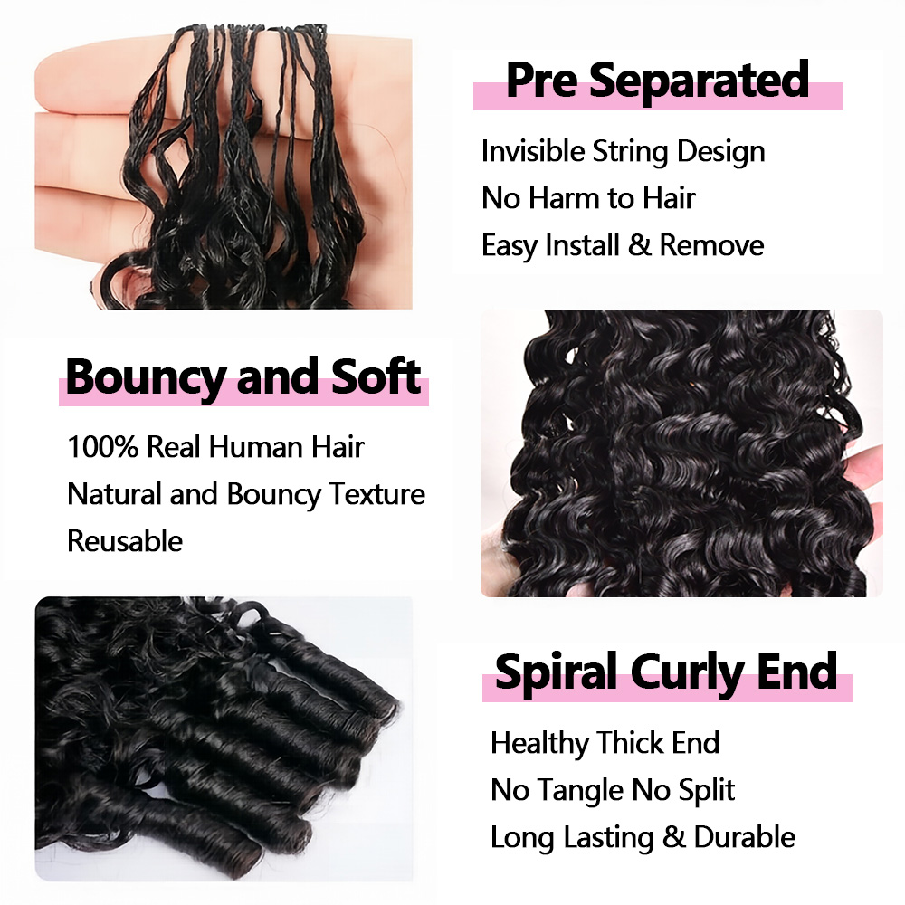 Meches Bouclés Miracle Knots H - Hair Care For Wavy Hair avis et prix