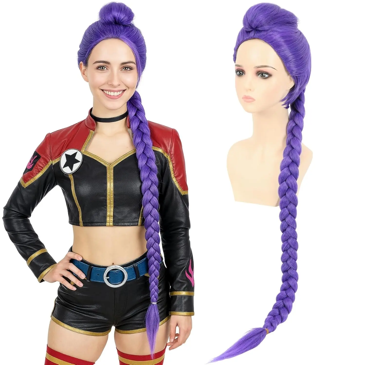 Perruque synthétique de jeu de - Braiding Hair Kanekalon avis et prix