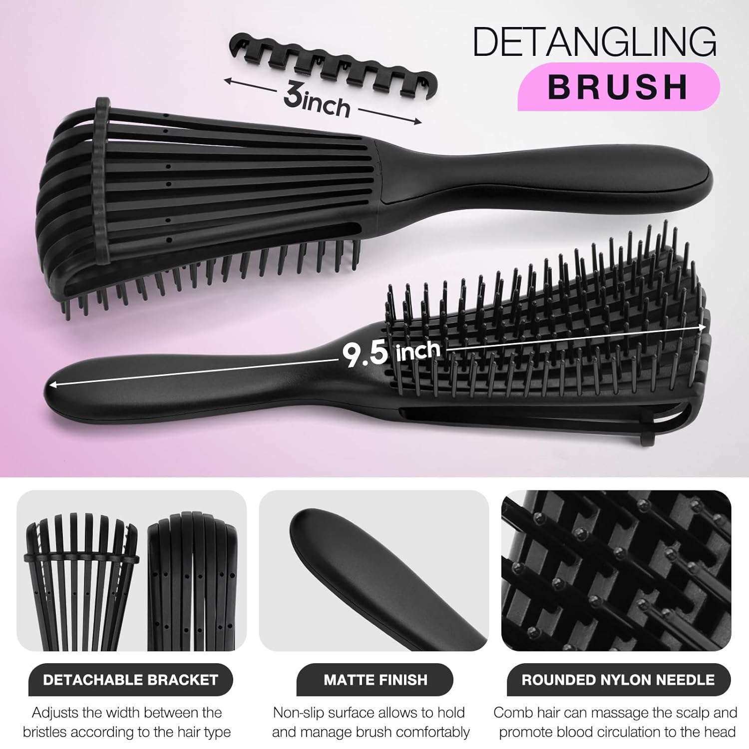 Ensemble de brosses démêlantes - Hair Care For Wavy Hair avis et prix